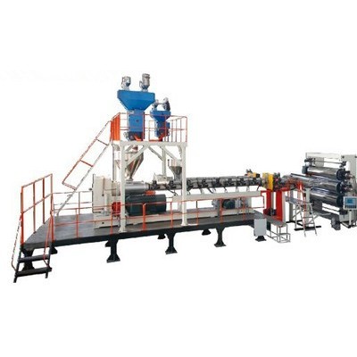 上海金緯機(jī)械JW170-2600塑料板材設(shè)備 企業(yè)生產(chǎn)PP、PE、PVDF厚板擠出生產(chǎn)線